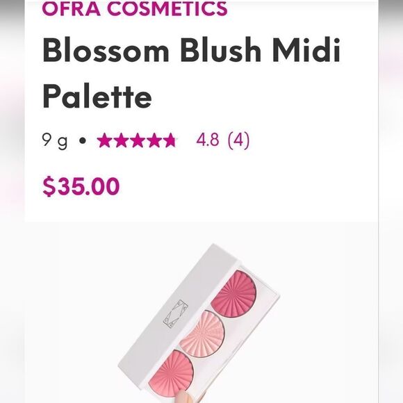 OFRA COSMETICS Blossom Blush Midi Palette NEW - Picture 3 of 8